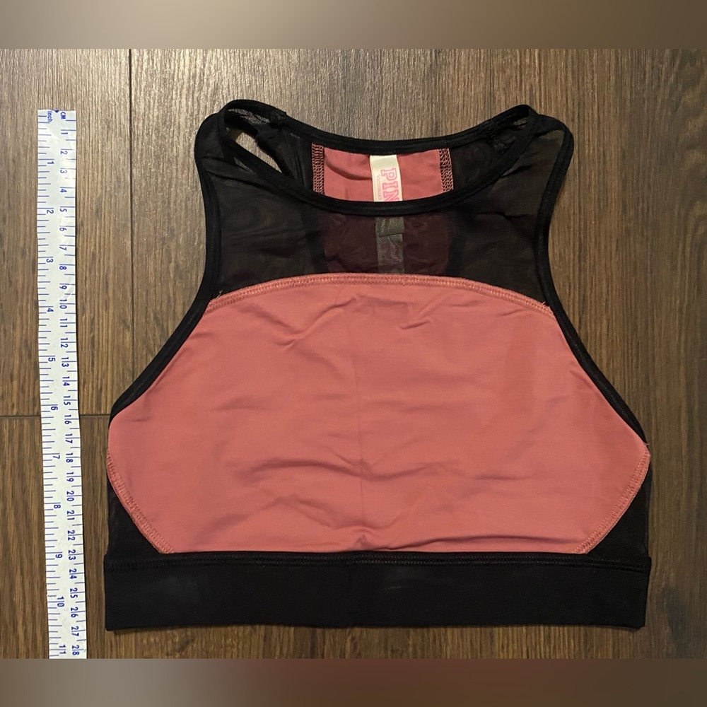 Women’s Pink Victoria Secret Haut Court Sports Bra XS - Picture 5 of 10